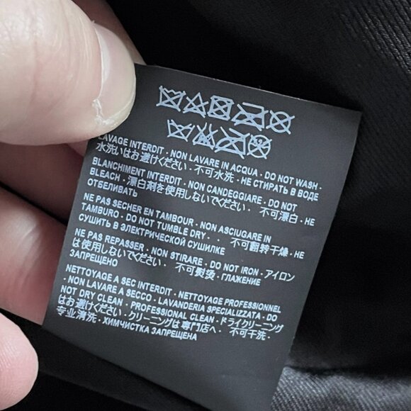 Saint Laurent 2018 Classic Black Leather Motorcycle Biker Jacket - Picture 8 of 9